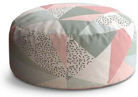 Circle zsámoly finom színű alakzatok, színes