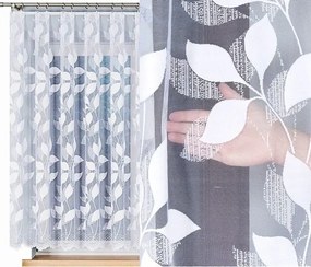 Jacquard függöny Martyna mintás 400x160cm egyenes (kész) szegéllyel