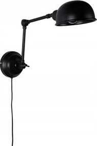 Maarten fali lámpa, fekete, LuDesign