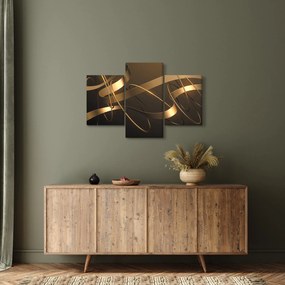Kép - bronz szalagok (90x60 cm)