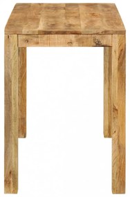 tömör mangófa étkezőasztal 110 x 55 x 76 cm