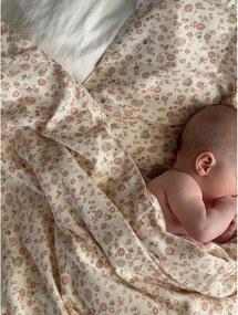 Bézs bio pamut gyerek ágyneműhuzat babaágyhoz 70x100 cm Augusta – Cam Cam Copenhagen