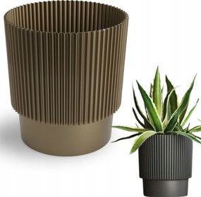 Kerek kaspó Elsa DEL15 Fedő