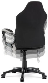 Gamer Irodai Forgószék Fekete Szövet Kárpittal KA-L611 BLUE