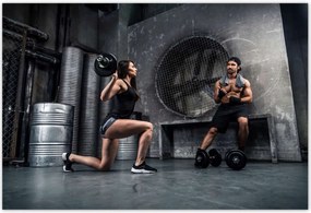 Poszterek 200x135 Illegális edzőterem Garázs