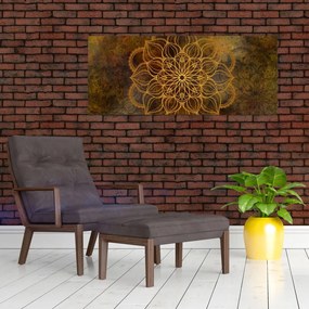 Kép - Az öröm mandala (120x50 cm)