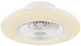 Globo 03628 - LED Dimmelhető mennyezeti lámpa ventilátorral LED/30W/230V + távirányító