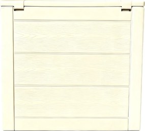 Kerti tároló box 56x43x53 cm, műanyag, bézs, AZB-G2035 CRM