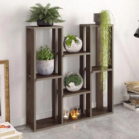 könyvespolc Nevada - Walnut