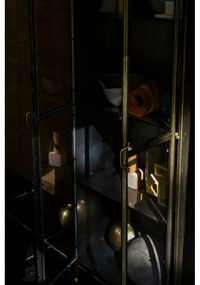Aranyszínű fém tálalószekrény 64x184 cm Gertlush – Dutchbone
