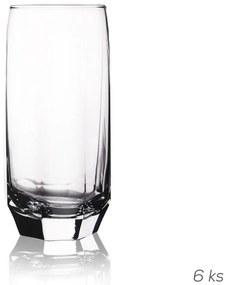Pohár szett 6 db-os 385 ml Diamond – Orion