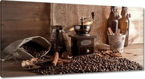 Festmények 115x55 A kávé világa