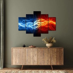 Az elektromos feszültség képe (150x105 cm)