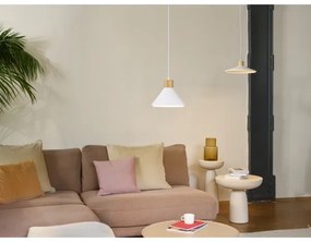 Ledvance - Csillár zsinóron DECOR PLASTER 1xE27/25W/230V átm. 22 cm vakolat fehér