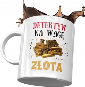 Detektívnek Születésnapi Bögre Ajándék Nyomtatott Fotóval