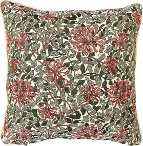 Gobelin párnahuzat 45 x 45 cm virágmintás Honeysuckle sorozat