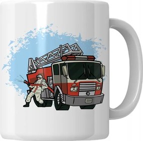 Tűzoltó bögre pumpával Ajándék Tűzoltó Ajándék