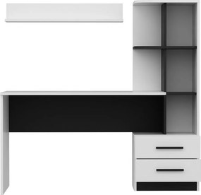 Alaska White and Black íróasztal