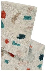 Krémszínű mosható kézi szövésű pamut szőnyeg 140x200 cm Terrazzo Marble – Lorena Canals