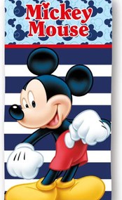 Disney Mickey Fun Stripe fürdőlepedő, strand törölköző 70x140cm (Fast Dry)