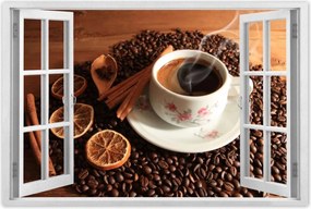 Poszterek 120x80 Kávé pálcával