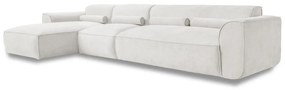 Fehér sarokkanapé (bal oldali) Flex Felix – Miuform
