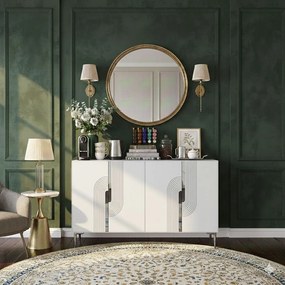 Meyra 120 - White, Silver