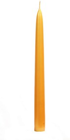 Narancssárga kónikus gyertya 25cm