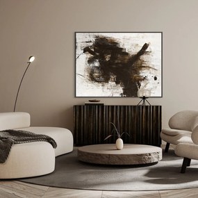 Kézzel festett keretezett vászon kép 121x91 cm The Invisible – Malerifabrikken