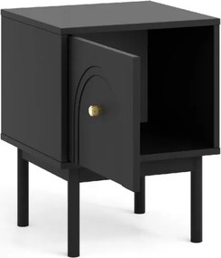 MAZOMA STOLIK NOCNY 1D CZARNY/N.CZARNE/U.CZARNE