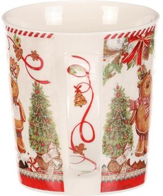 Karácsonyi bögrés mézeskalácsok ajándékdobozban 200 ml