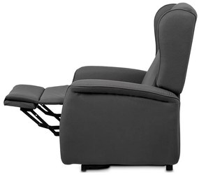 Elektromos Fekvőfotel, Szürke Szövet. TV-1192 GREY2