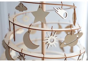 Medium 8 db-os fa karácsonyi dekoráció készlet - Spira