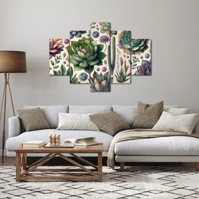 Kép - Pozsgás növények (150x105 cm)