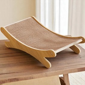 Macskakaparáda LUNICAT 49x30 cm, bézs