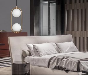 NOVA LUCE 9988171 Egyágú Függesztett Lámpa Fém G9 IP20