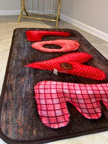 Love fürdőszobai szőnyeg 60x100 cm