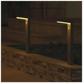 LED napelemes lámpa szenzorral LED/4,4W/3,7V 2200 mAh IP44