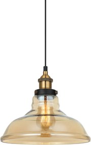 Italux HUBERT MDM-2381/1 GD+AMB Függőlámpa 1x40W/E27