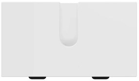 Fürdőszoba bútor szett Magas Fényű Fehér Műanyag fa, fém