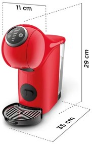 Krups - Kapszulás kávéfőző NESCAFÉ DOLCE GUSTO GENIO S PLUS 1500W piros