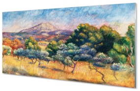 Akrilkép Art festett őszi nézet 100x50 cm