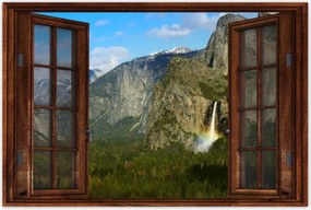 Poszterek 90x60 Szivárvány vízesés