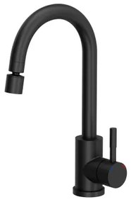 AERATOR Steinsteel konyhai csaptelep kiegészítő matt fekete