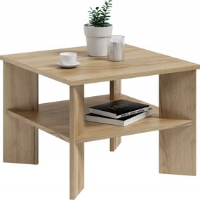 Dohányzóasztal Négyzet 60X60X47 Craft Arany