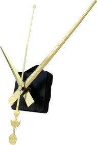 Arany alumínium óramutatók - horgony mintázat 16 / 12 cm