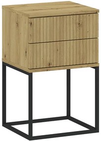 CADRO BEDSIDE TABLE 2S ON A FRAME NR8 PUSH