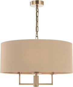 Dar Lighting modern függeszték jamelia antik sárgaréz darjam0301