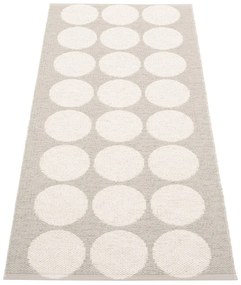 Bézs-krémszínű kültéri-beltéri futószőnyeg 70x160 cm Hugo Linen Vanilla – Pappelina