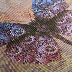 Kép - Steampunk pillangó (70x50 cm)